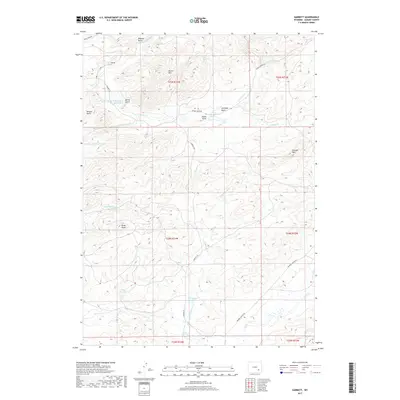 2017 Map of Garrett, 2017 Print