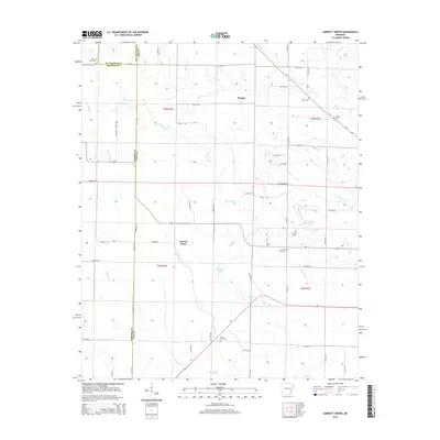 2014 Map of Garrett Grove, 2014 Print