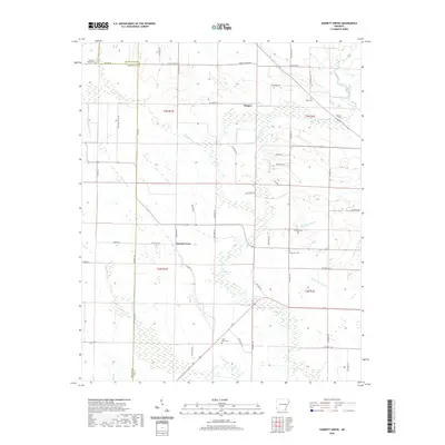 2020 Map of Garrett Grove, 2020 Print