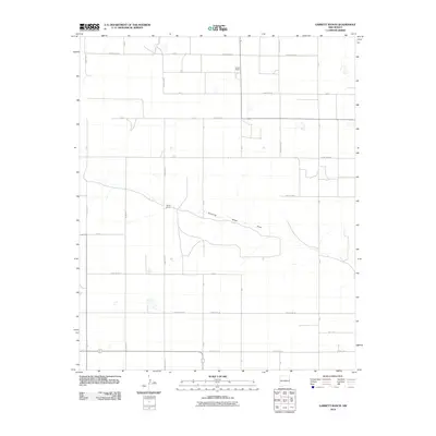 2010 Map of Garrett Ranch, 2010 Print