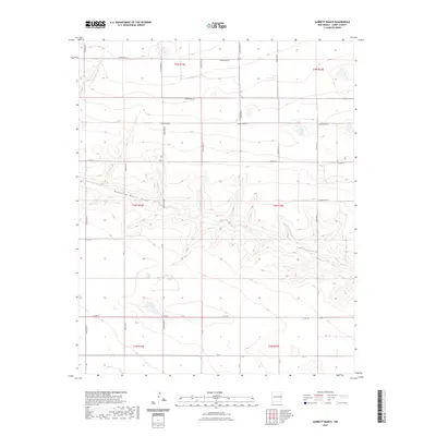 2023 Map of Garrett Ranch, 2023 Print