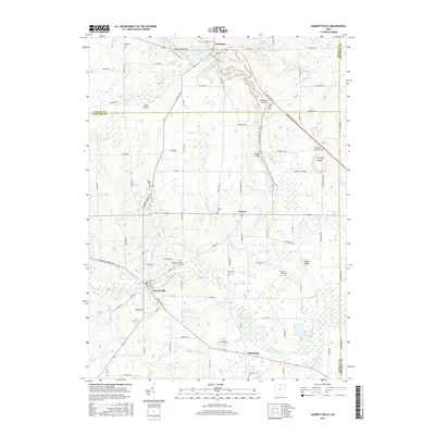 2016 Map of Garrettsville, 2016 Print
