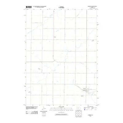 2010 Map of Garrison, 2010 Print
