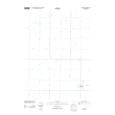 2013 Map of Garrison, 2013 Print