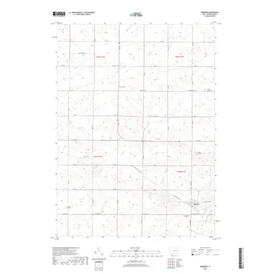 2018 Map of Garrison, 2018 Print