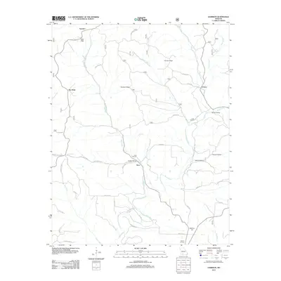 2012 Map of Garrison, 2012 Print