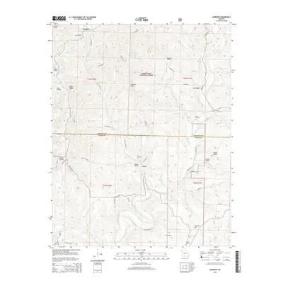 2015 Map of Garrison, 2015 Print