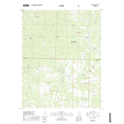 2017 Map of Garrison, 2017 Print