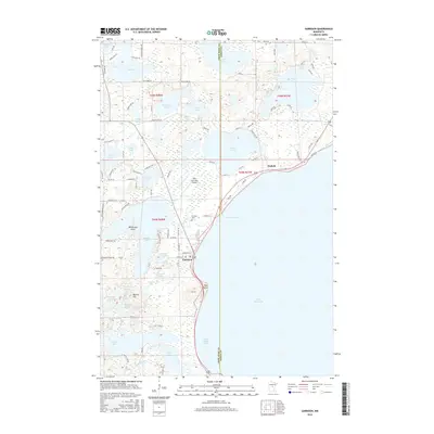 2016 Map of Garrison, 2016 Print