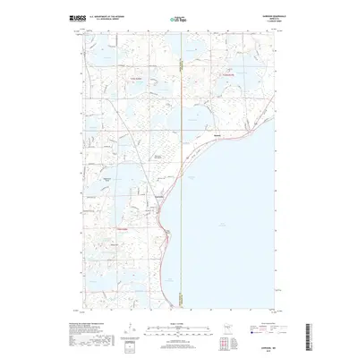 2019 Map of Garrison, 2019 Print