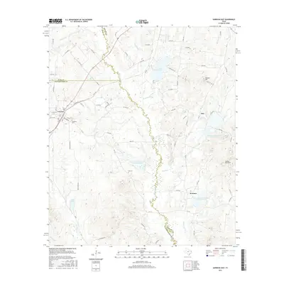 2016 Map of Garrison East, 2016 Print