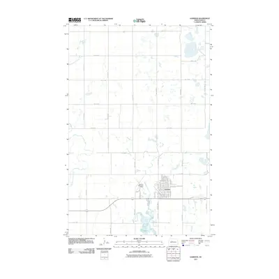2011 Map of Garrison, 2011 Print