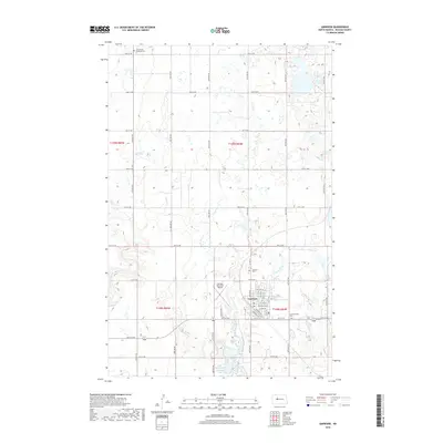 2018 Map of Garrison, 2018 Print