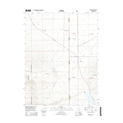 2014 Map of Garrison, 2014 Print