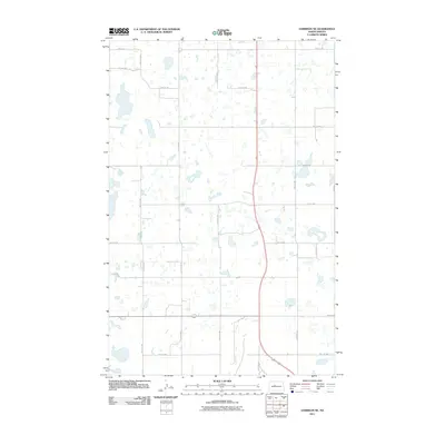 2011 Map of Garrison NE, 2011 Print