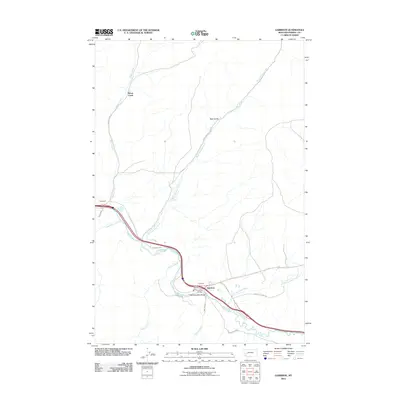 2011 Map of Garrison, 2011 Print