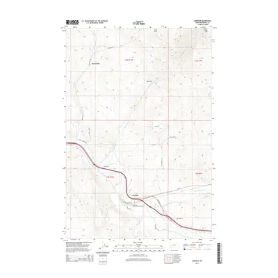 2014 Map of Garrison, 2014 Print
