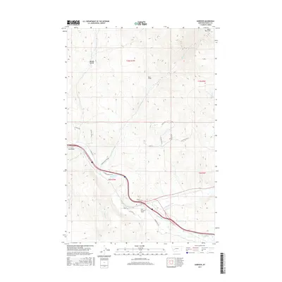 2017 Map of Garrison, 2017 Print