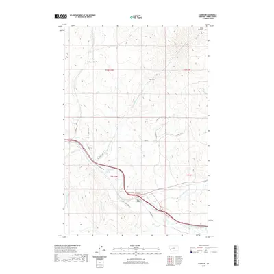 2020 Map of Garrison, 2020 Print