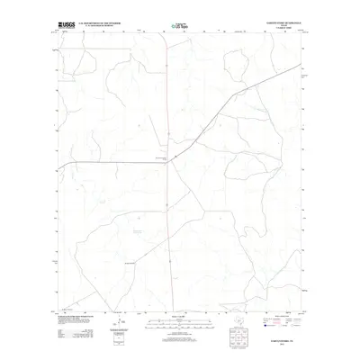 2012 Map of Garven Store, 2012 Print