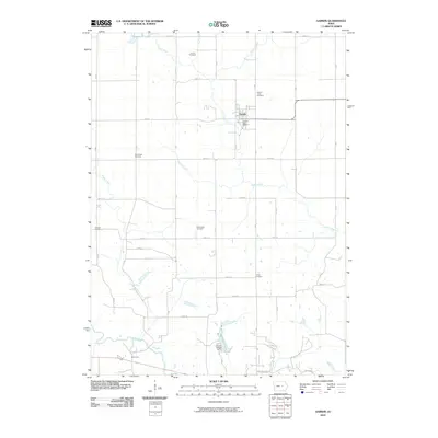 2010 Map of Garwin, 2010 Print