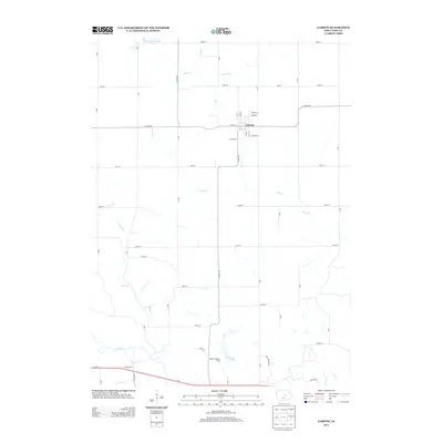 2013 Map of Garwin, 2013 Print