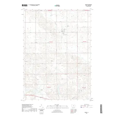 2018 Map of Garwin, 2018 Print