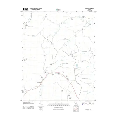 2011 Map of Garwood, 2011 Print