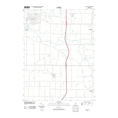2010 Map of Gas City, 2010 Print