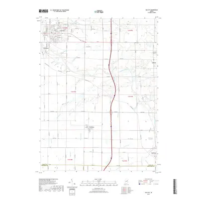 2019 Map of Gas City, 2019 Print
