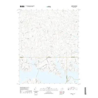 2019 Map of Gasburg, 2019 Print