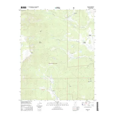 2017 Map of Gascon, 2017 Print