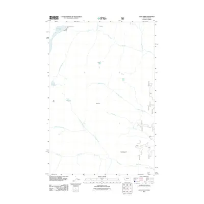2011 Map of Gash Point, 2011 Print