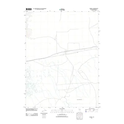 2011 Map of Gaskell, 2011 Print
