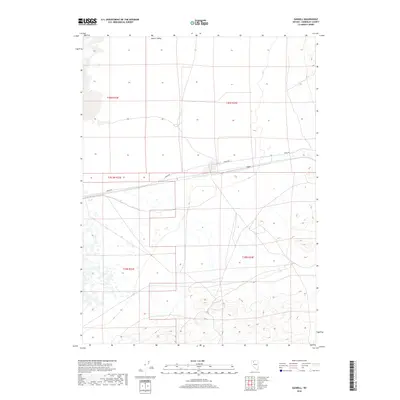 2018 Map of Gaskell, 2018 Print