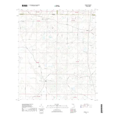 2018 Map of Gaskin, 2018 Print