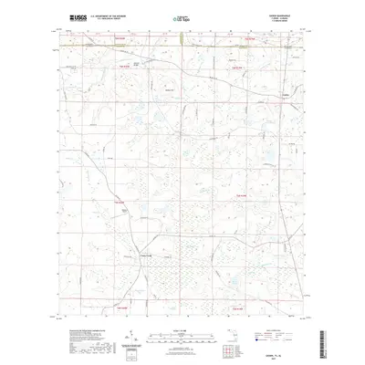 2021 Map of Gaskin, 2021 Print