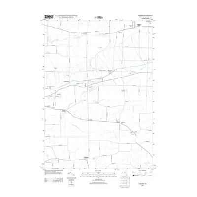 2013 Map of Gasport, 2013 Print