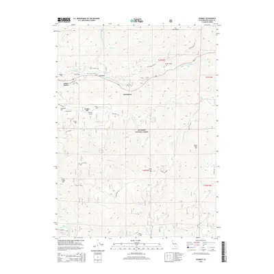 2015 Map of Gasquet, 2015 Print