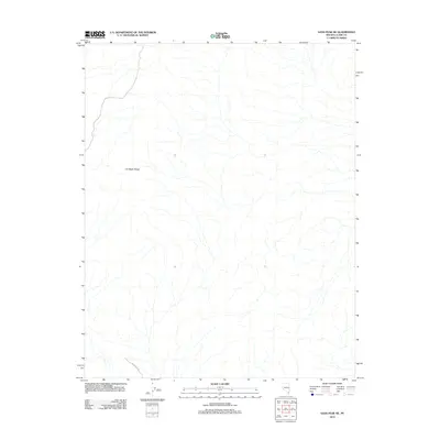 2012 Map of Gass Peak NE, 2012 Print