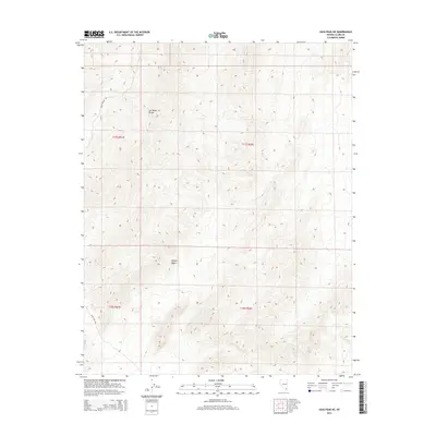 2014 Map of Gass Peak NE, 2014 Print