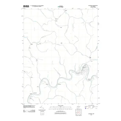 2010 Map of Gassaway, 2010 Print