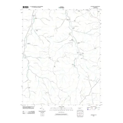 2010 Map of Gassaway, 2010 Print