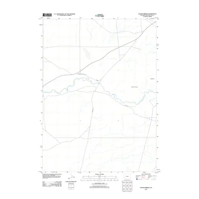 2012 Map of Gasson Bridge, 2012 Print