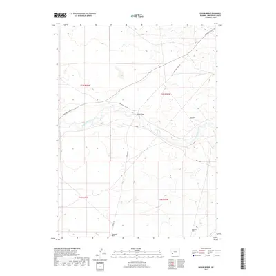 2017 Map of Gasson Bridge, 2017 Print