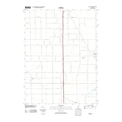 2010 Map of Gaston, 2010 Print
