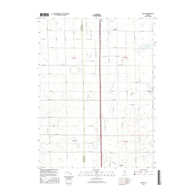 2016 Map of Gaston, 2016 Print