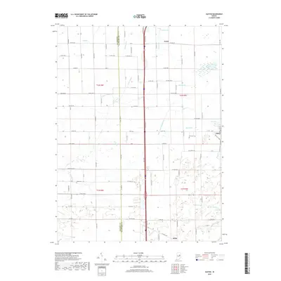 2019 Map of Gaston, 2019 Print