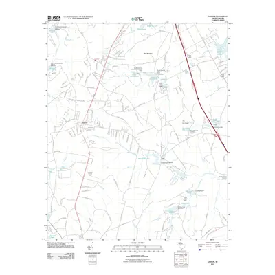 2011 Map of Gaston, 2011 Print