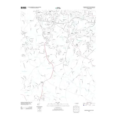 2013 Map of Gastonia South, 2013 Print